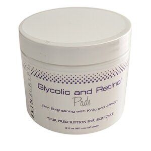 Skin Script Glycolic and Retinol Pads SEALED 50 Pads 2 oz/ 60 ml